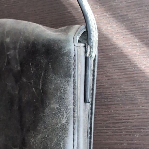 Aritzia auxiliary grey leather bag - Picture 12 of 14